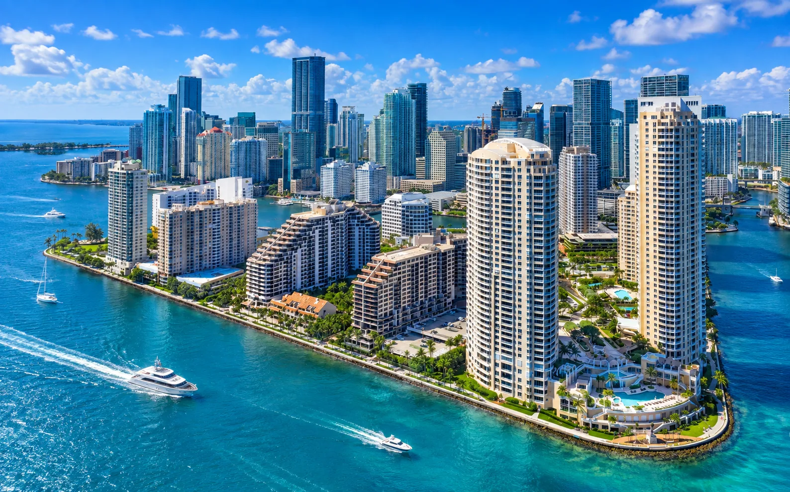 Brickell Key, Miami