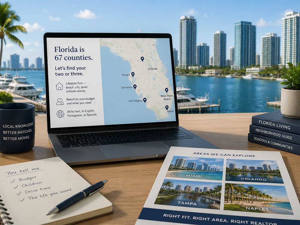 Comparing Florida cities with published data
